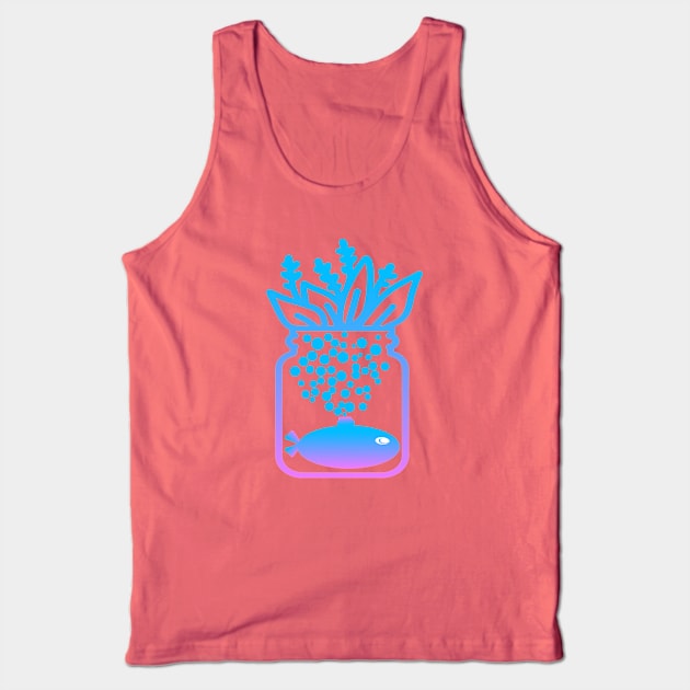 Underwater Travel World Tank Top by Zee